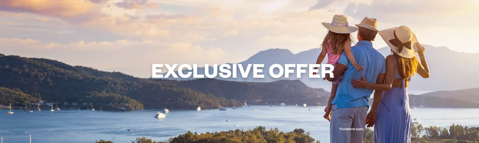 Exclusive Offer Website Banner
